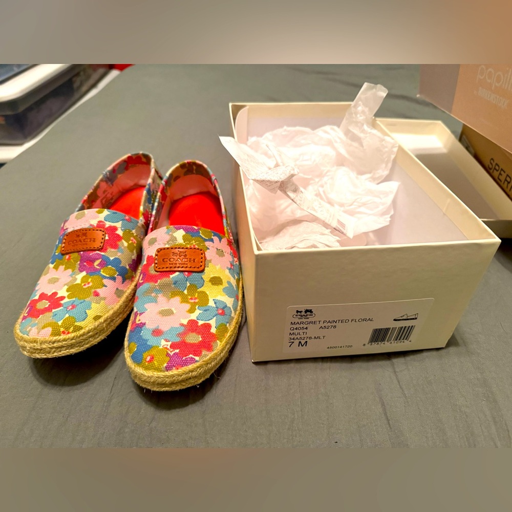 Coach Margaret Painted Floral